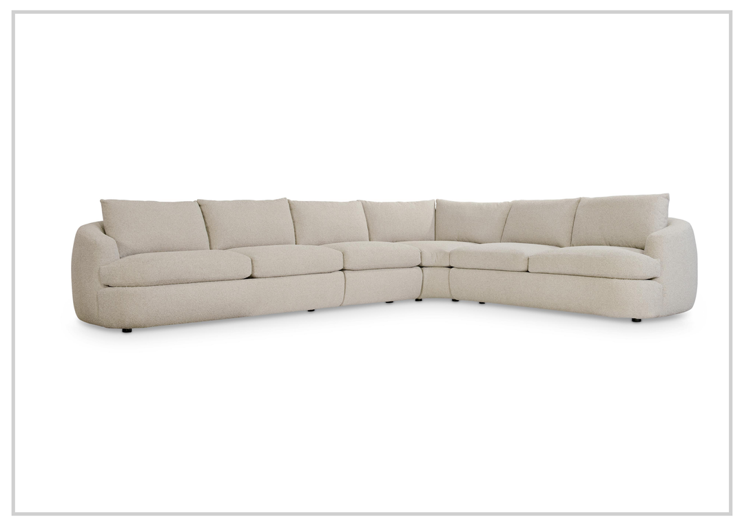 Jules Fabric Sectional Sofa | Throw Pillows | Bernhardt-Jennihome