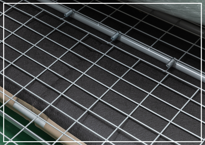 Callas Queen Sleeper Sofa | Gray Leather | Button Tufts | Digio Leather