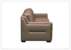 Alaves Queen Sleeper Sofa | 3-Seater | Brown Leather | Kathy Ireland