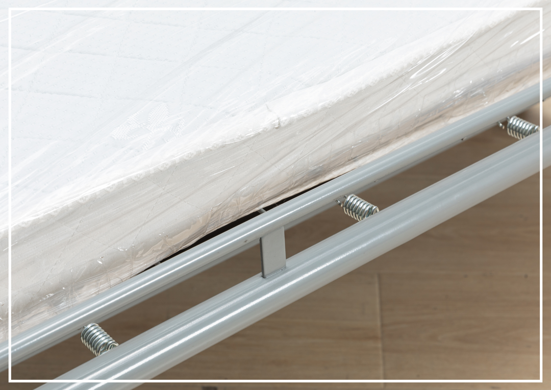 Callas Queen Sleeper Sofa | Gray Leather | Button Tufts | Digio Leather