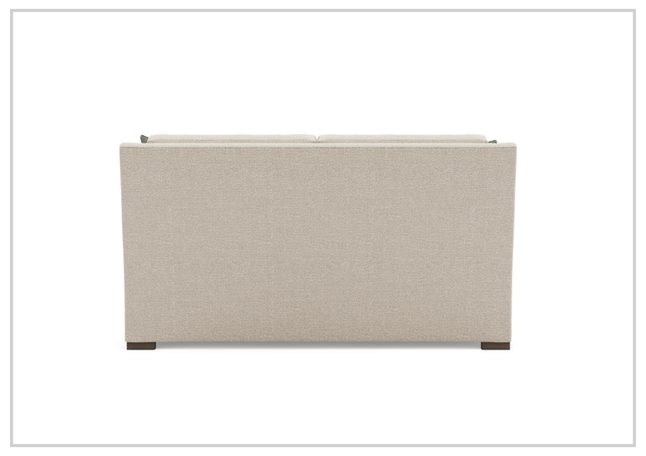 Keirnan Gray Fabric Loveseat | Rolled Arm | Bernhardt-Jennihome