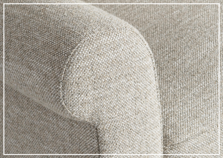 Keirnan Gray Fabric Sofa | Rolled Arms | Bernhardt