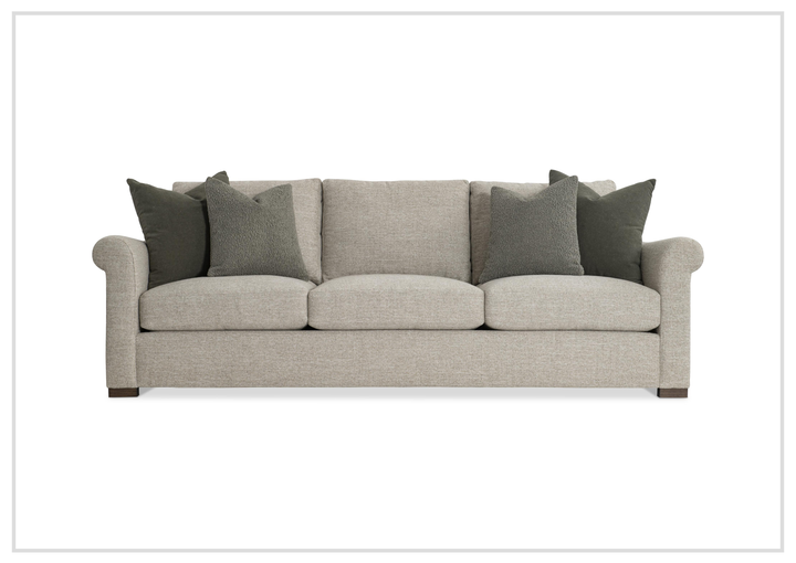 Keirnan Gray Fabric Sofa | Rolled Arms | Bernhardt