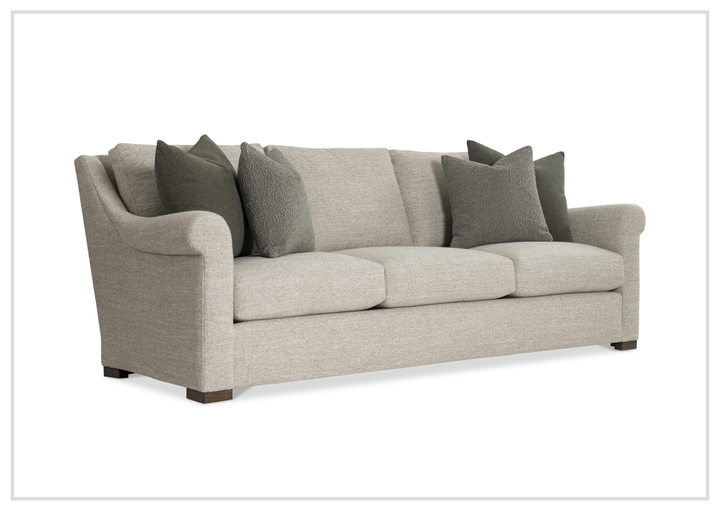 Keirnan Gray Fabric Sofa | Rolled Arms | Bernhardt