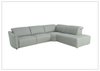 Arlo Power Recliner Sectional Sofa with Chaise | Gray Fabric | Klaussner-JenniHome