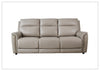 Klaussner Aven Leather Match 3 Seater Queen Sleeper Sofa in Beige-Jennihome