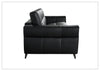 Brantley Faux Leather Queen Sleeper Sofa | Padded Track Arms | Klaussner