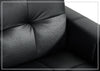 Brantley Faux Leather Queen Sleeper Sofa | Padded Track Arms | Klaussner