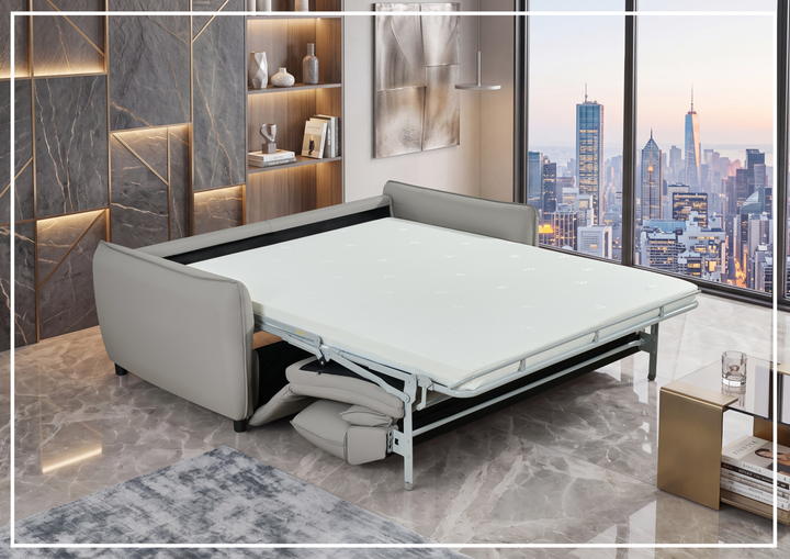 Cortland Modern Queen Sleeper Sofa | Pull-Out Mechanism | Klaussner