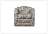 Klaussner Edena Fabric Swivel Chair with Tight Back Design-Jennihome