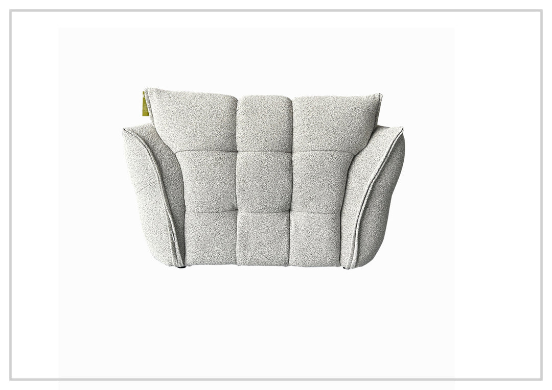 Faviano Fabric Curved Chair | Sculpted Arms| Klaussner-JenniHome