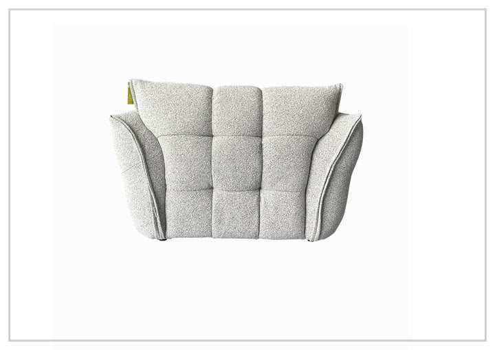 Faviano Fabric Curved Chair | Sculpted Arms| Klaussner-JenniHome