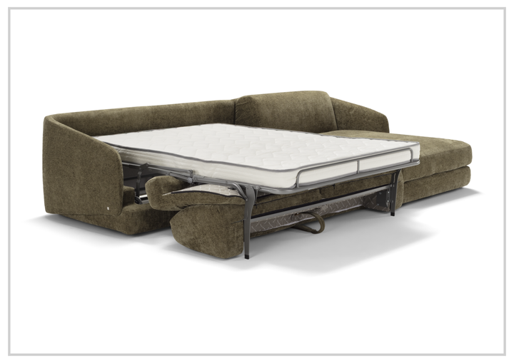 Klaussner Italia Cantico Sleeper with Chaise