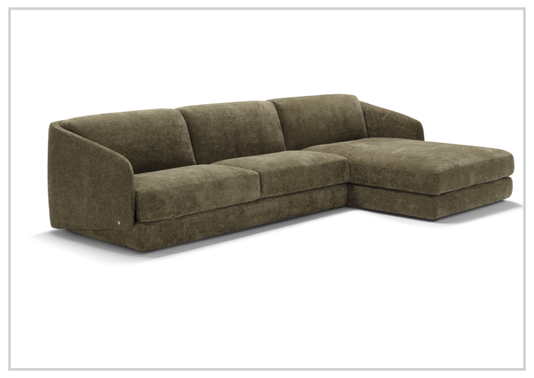 Klaussner Italia Cantico Sleeper with Chaise