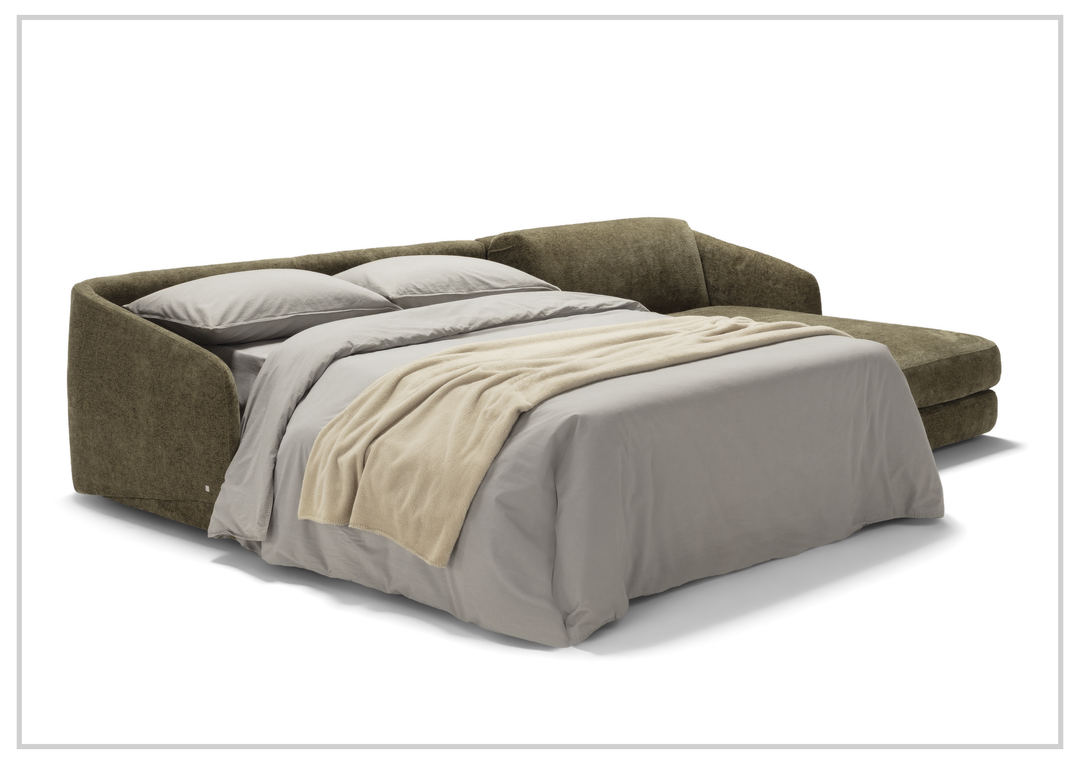 Klaussner Italia Cantico Sleeper with Chaise