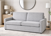 Klaussner Leon Queen Leather Sleeper Sofa With Easy Open Mechanism