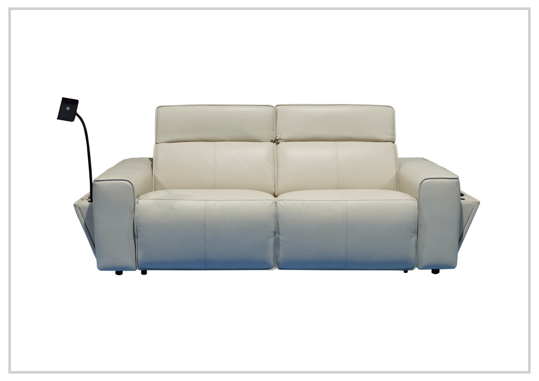 Lorenzo Leather Sleeper Sofa | Adjustable Headrest | USB Charging | Klaussner