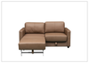 Nova Queen Leather Sleeper Sofa | Cloud Fold Mechanism | Track Arms | Gio Italia
