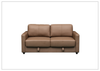Nova Queen Leather Sleeper Sofa | Cloud Fold Mechanism | Track Arms | Gio Italia