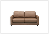 Nova Queen Leather Sleeper Sofa | Cloud Fold Mechanism | Track Arms | Gio Italia