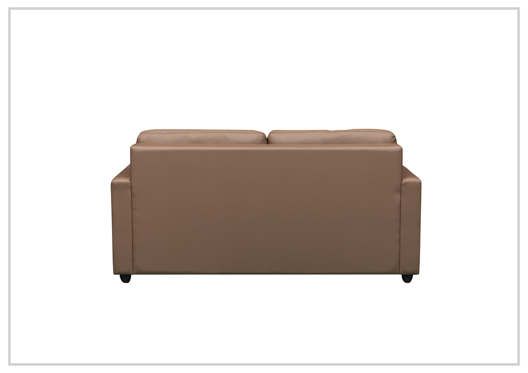 Nova Queen Leather Sleeper Sofa | Cloud Fold Mechanism | Track Arms | Gio Italia