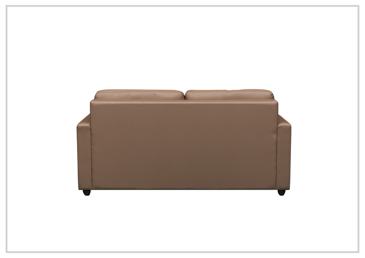 Nova Queen Leather Sleeper Sofa | Cloud Fold Mechanism | Track Arms | Gio Italia