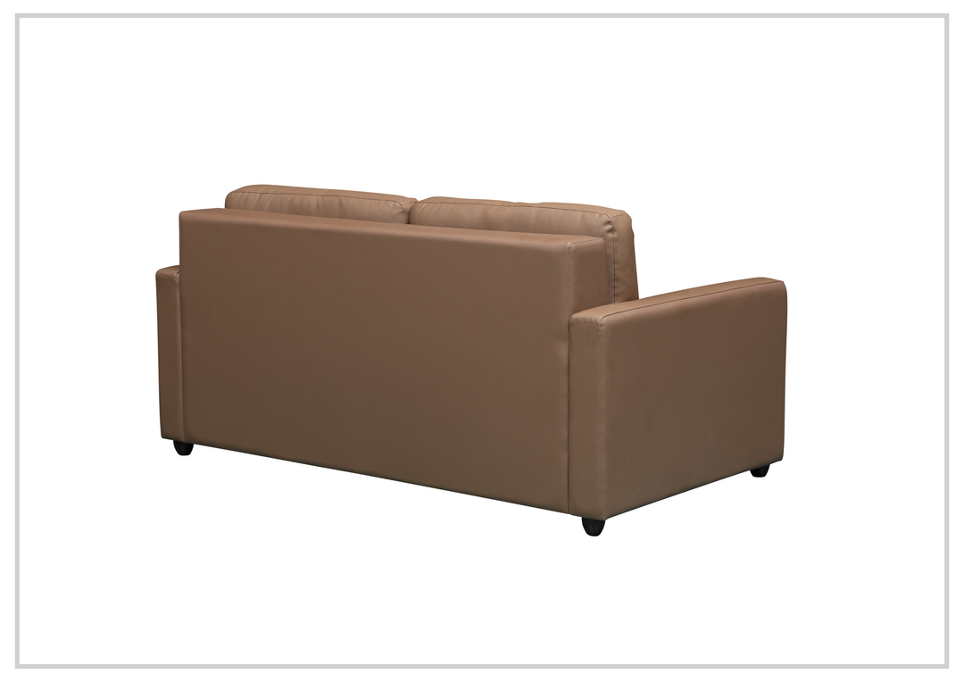 Nova Queen Leather Sleeper Sofa | Cloud Fold Mechanism | Track Arms | Gio Italia