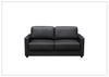 Nova Queen Leather Sleeper Sofa | Cloud Fold Mechanism | Track Arms | Gio Italia