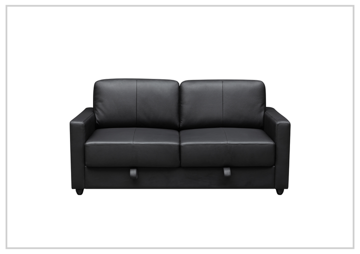 Nova Queen Leather Sleeper Sofa | Cloud Fold Mechanism | Track Arms | Gio Italia