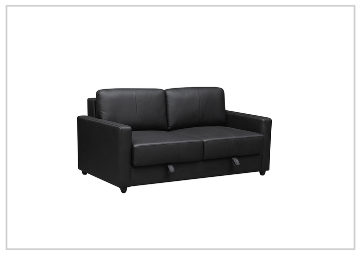 Nova Queen Leather Sleeper Sofa | Cloud Fold Mechanism | Track Arms | Gio Italia