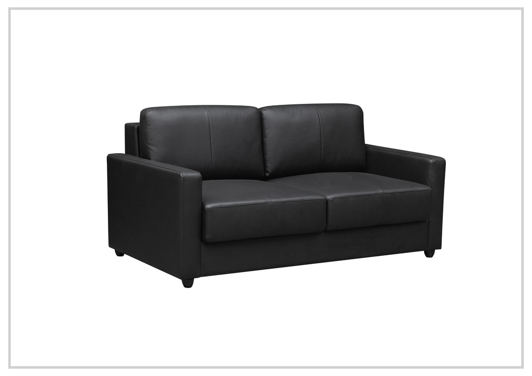 Nova Queen Leather Sleeper Sofa | Cloud Fold Mechanism | Track Arms | Gio Italia