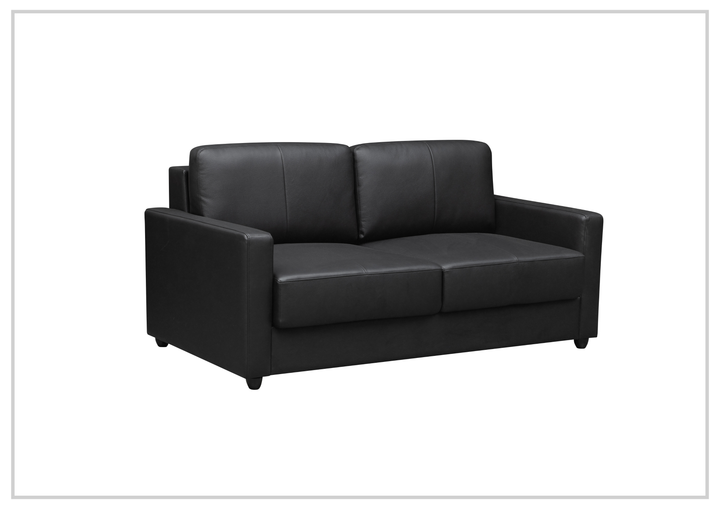 Nova Queen Leather Sleeper Sofa | Cloud Fold Mechanism | Track Arms | Gio Italia