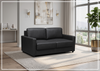 Nova Queen Leather Sleeper Sofa | Cloud Fold Mechanism | Track Arms | Gio Italia