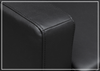Nova Queen Leather Sleeper Sofa | Cloud Fold Mechanism | Track Arms | Gio Italia