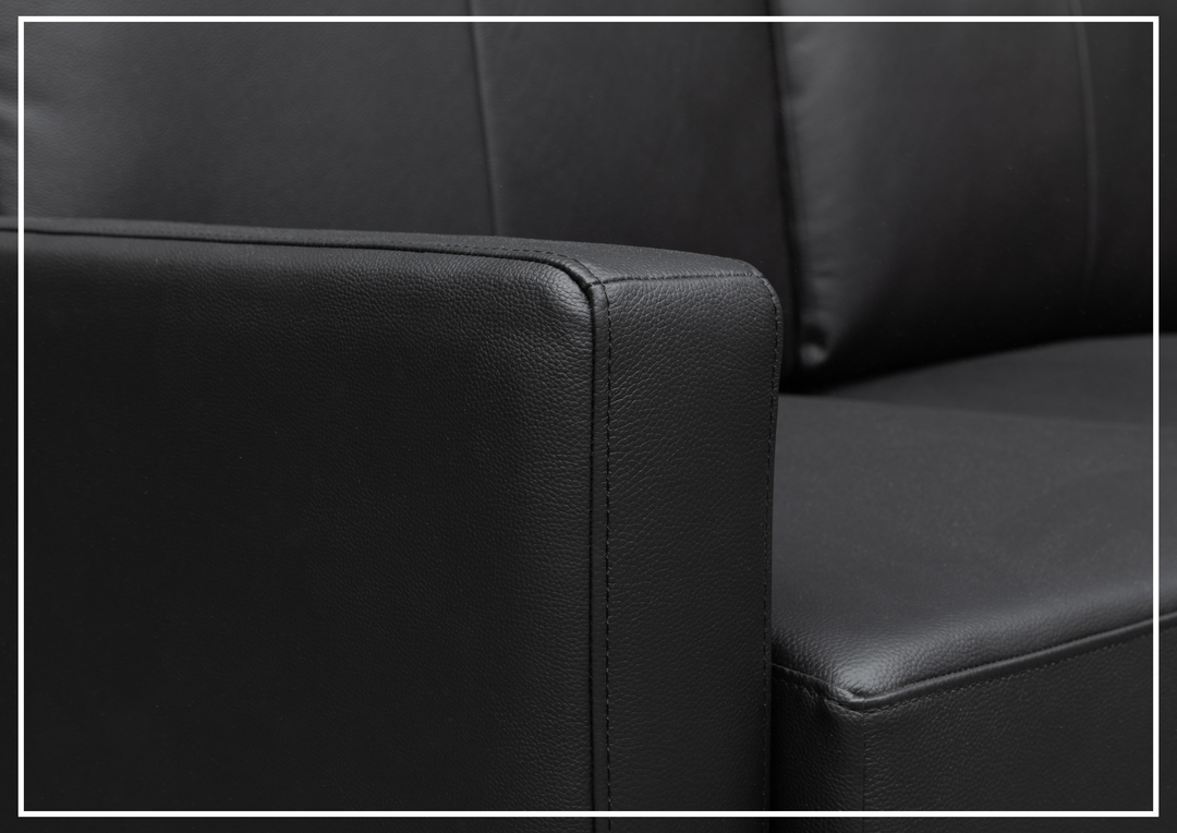 Nova Queen Leather Sleeper Sofa | Cloud Fold Mechanism | Track Arms | Gio Italia