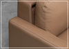 Nova Queen Leather Sleeper Sofa | Cloud Fold Mechanism | Track Arms | Gio Italia
