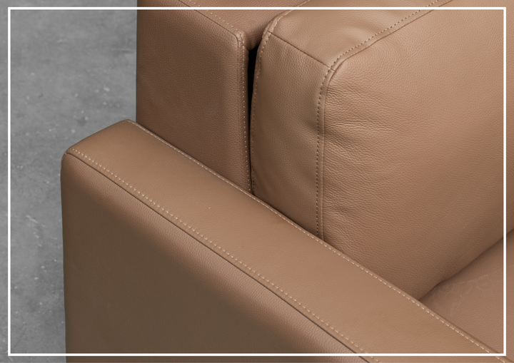Nova Queen Leather Sleeper Sofa | Cloud Fold Mechanism | Track Arms | Gio Italia