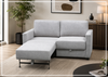 Nova Queen Sleeper Sofa | Fabric | Track Arms | Cloud Fold Mechanism | Gio Italia