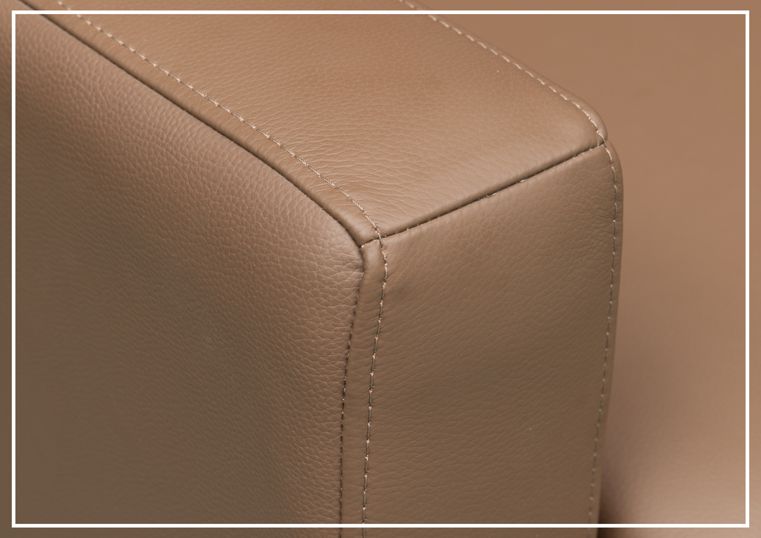 Nova Queen Leather Sleeper Sofa | Cloud Fold Mechanism | Track Arms | Gio Italia