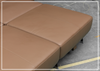 Nova Queen Leather Sleeper Sofa | Cloud Fold Mechanism | Track Arms | Gio Italia