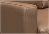 Nova Queen Leather Sleeper Sofa | Cloud Fold Mechanism | Track Arms | Gio Italia