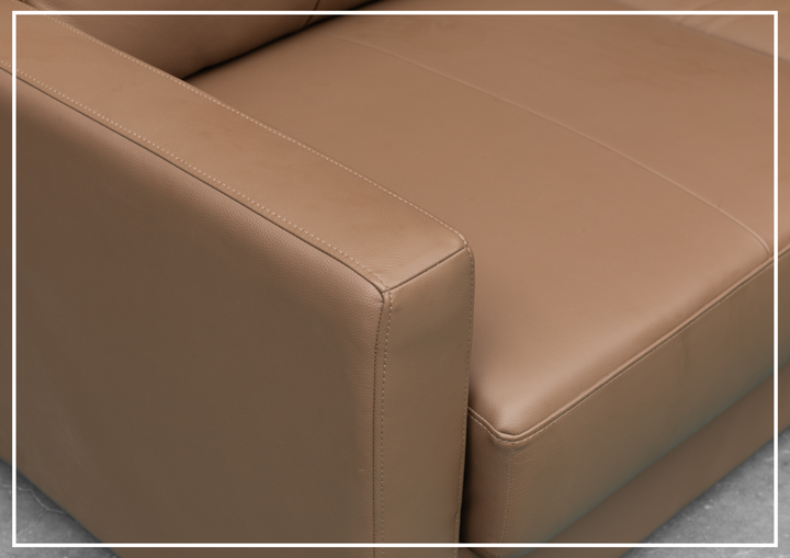 Nova Queen Leather Sleeper Sofa | Cloud Fold Mechanism | Track Arms | Gio Italia