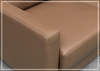 Nova Queen Leather Sleeper Sofa | Cloud Fold Mechanism | Track Arms | Gio Italia