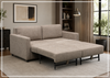 Nova Queen Sleeper Sofa | Fabric | Track Arms | Cloud Fold Mechanism | Gio Italia
