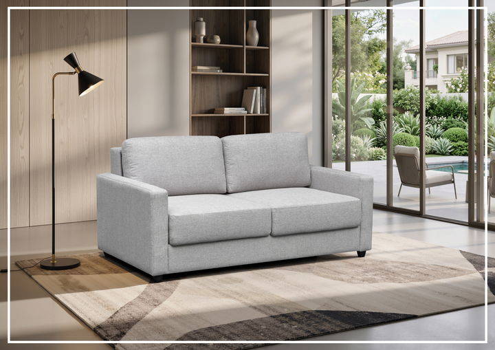 Nova Queen Sleeper Sofa | Fabric | Track Arms | Cloud Fold Mechanism | Gio Italia