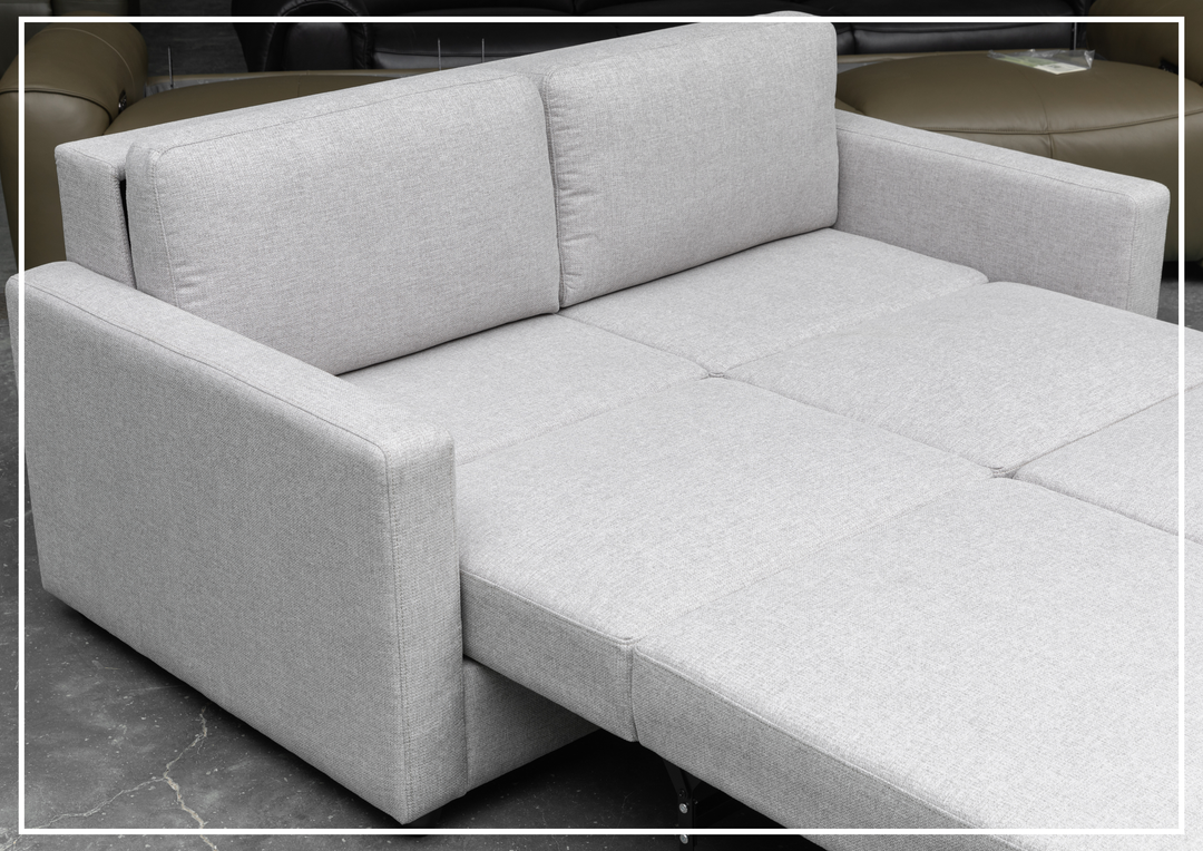 Nova Queen Sleeper Sofa | Fabric | Track Arms | Cloud Fold Mechanism | Gio Italia