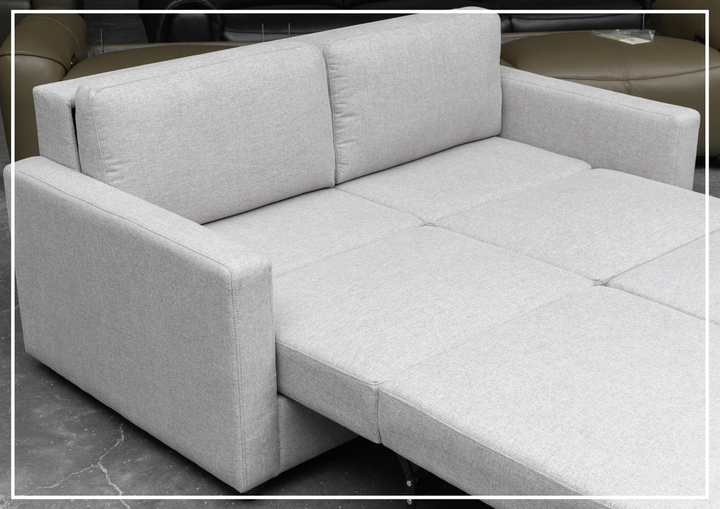 Nova Queen Sleeper Sofa | Fabric | Track Arms | Cloud Fold Mechanism | Gio Italia