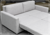 Nova Queen Sleeper Sofa | Fabric | Track Arms | Cloud Fold Mechanism | Gio Italia