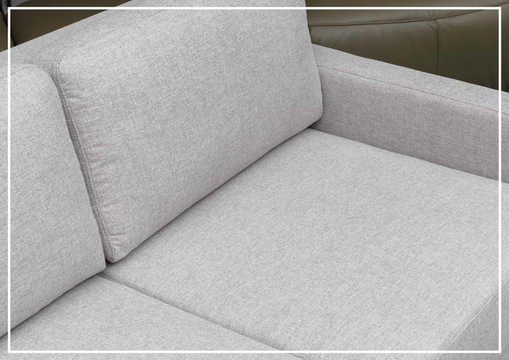 Nova Queen Sleeper Sofa | Fabric | Track Arms | Cloud Fold Mechanism | Gio Italia