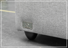 Nova Queen Sleeper Sofa | Fabric | Track Arms | Cloud Fold Mechanism | Gio Italia